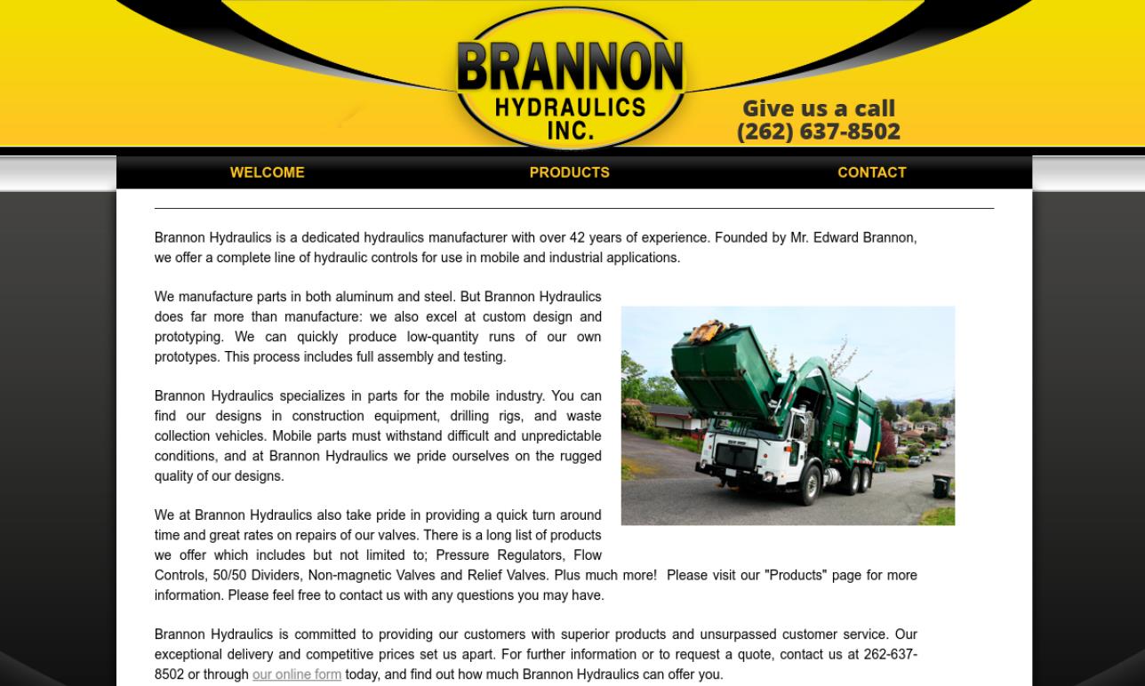 Brannon Hydraulics Inc.