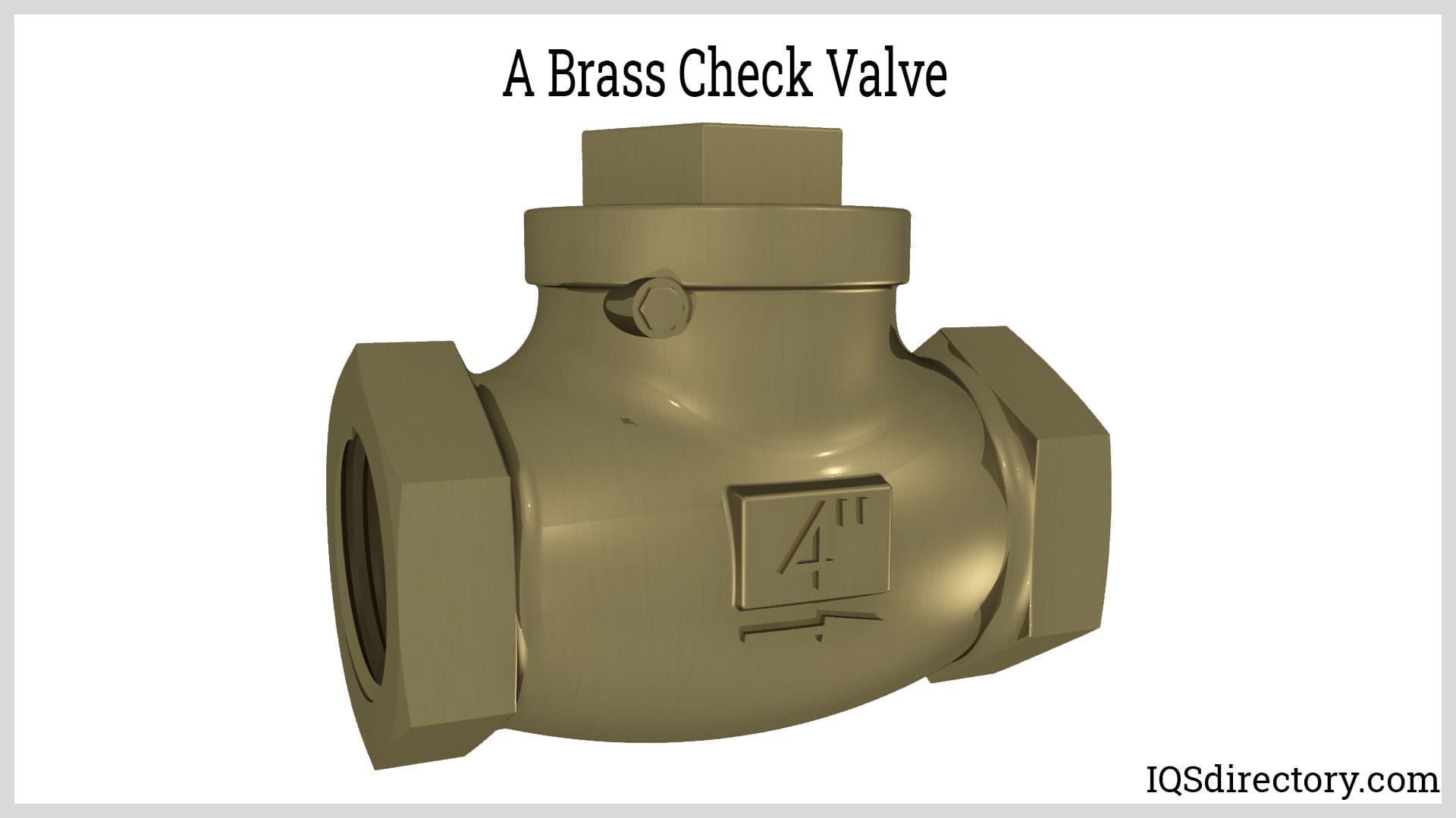 A Brass Check Valve